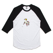 Killer Fish - Adult Unisex Raglan